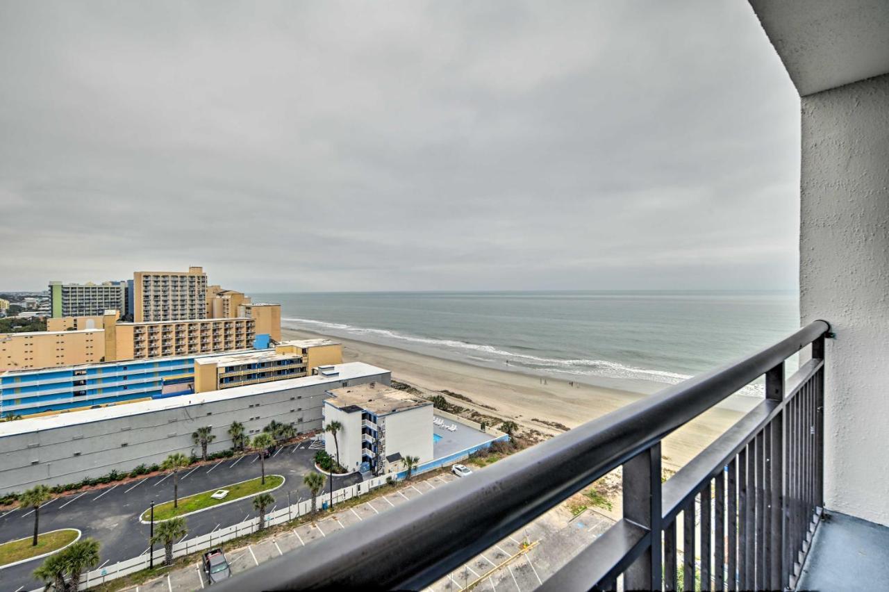 Convenient Myrtle Beach Studio With Balcony! Buitenkant foto