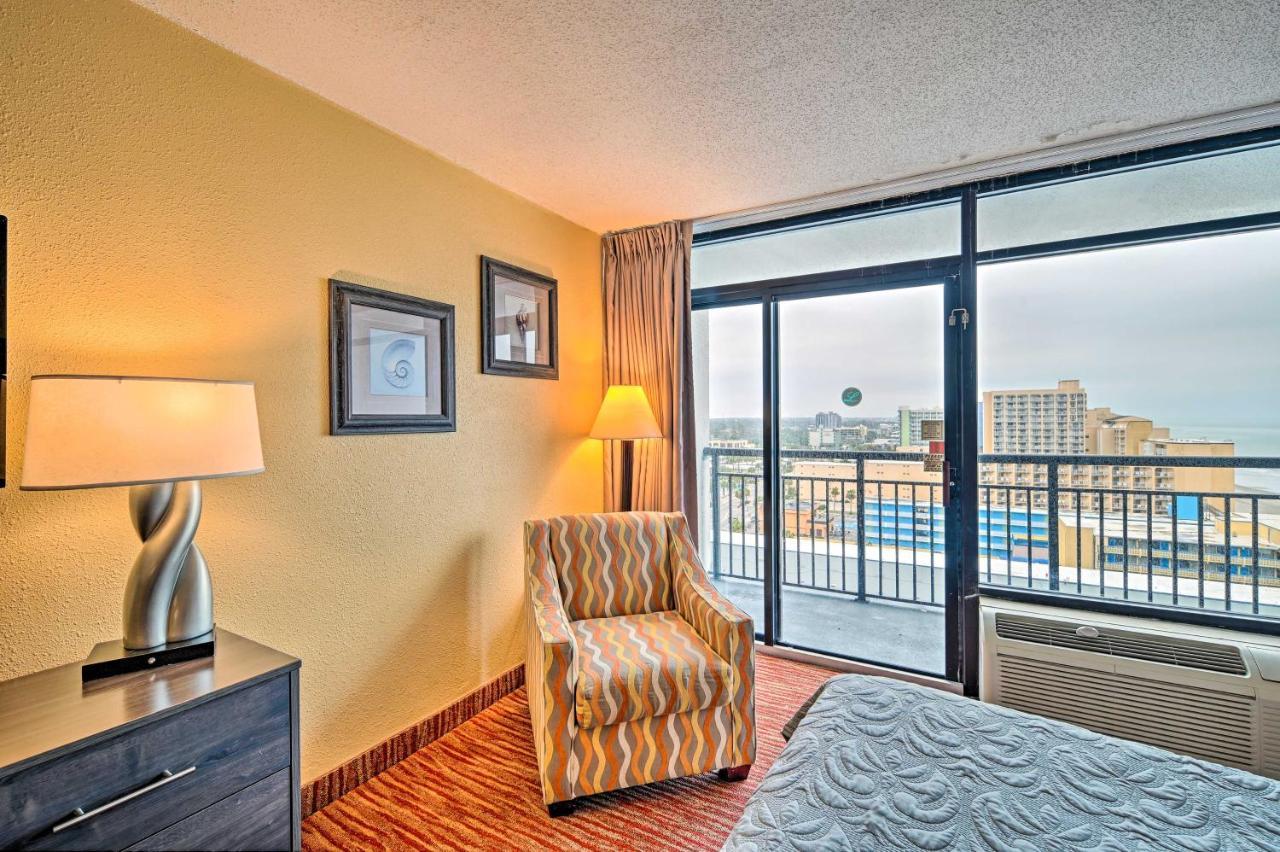 Convenient Myrtle Beach Studio With Balcony! Buitenkant foto